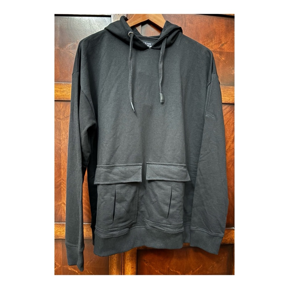 NWT UO Native Youth Utility Hoodie In Black  Size Medium